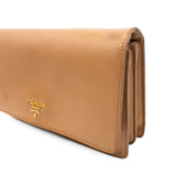 Prada 'Saffiano Vernice' Wallet On Chain