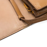 Prada 'Saffiano Vernice' Wallet On Chain