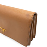 Prada 'Saffiano Vernice' Wallet On Chain