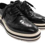 Prada 'Calzature Donna' Platform Brogues - Women's 35.5