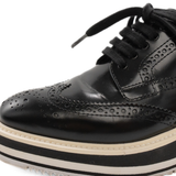 Prada 'Calzature Donna' Platform Brogues - Women's 35.5