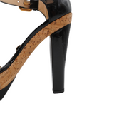 Prada Cork Platform Heels - Women's 36