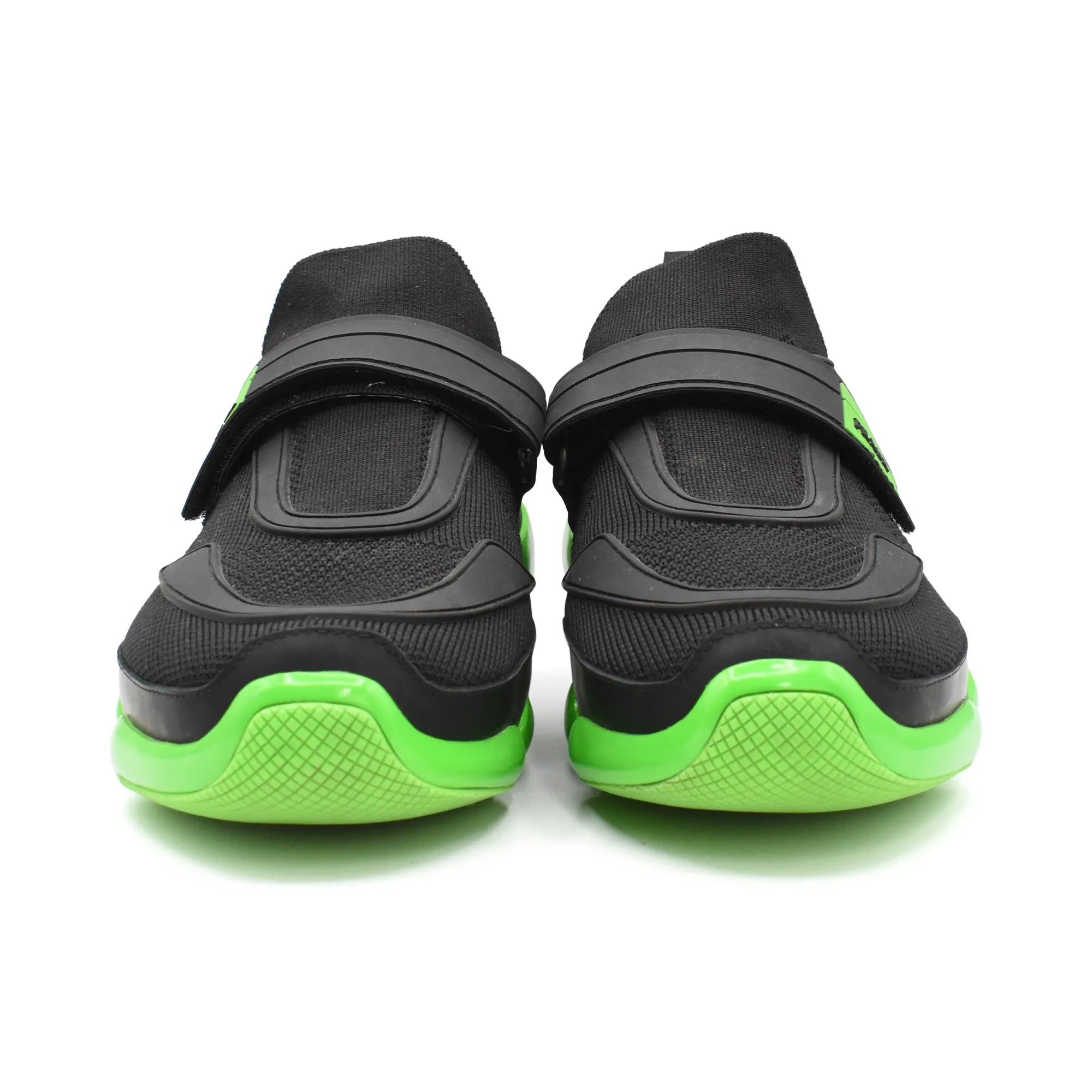Lime green prada sneakers online
