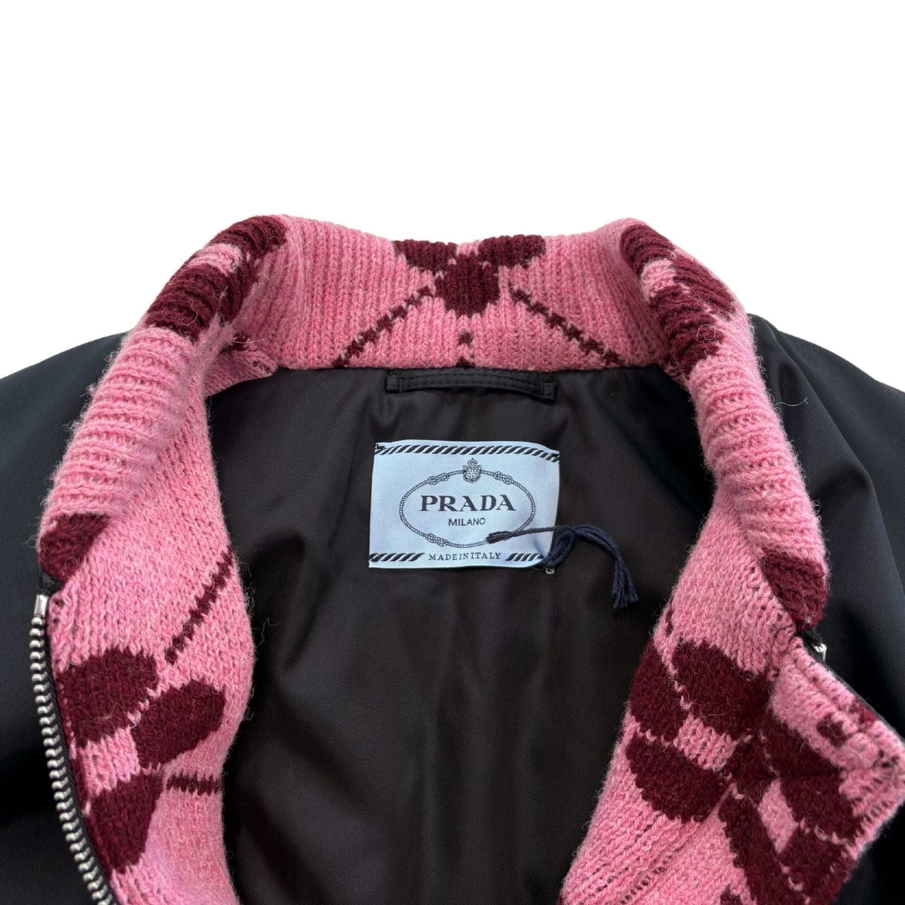 Prada Nylon Bomber Jacket Women's S – Fashionably Yours