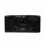 Prada 'Vernice Secchio' Flap Clutch