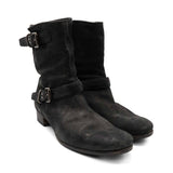 Prada Suede Moto Boots - Women's 39