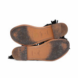 Prada Fringe T-Strap Sandals - Women's 37