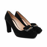 Prada Tassel Block Heels - Women's 38