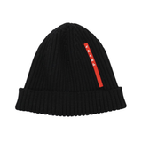 Prada Sport Logo Knit Beanie