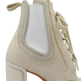 Prada Heeled Combat Boots - Women's 38