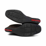 Prada Shearling Trim Wedge Boots - Women's 39.5