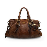Prada 'Cervo Antik' Top Handle Bag