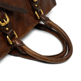 Prada 'Cervo Antik' Top Handle Bag