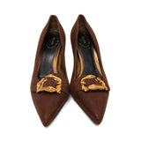 Prada Pointed Toe Pumps - Women's 39