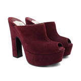 Prada Suede Mules - Women's 35