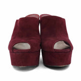 Prada Suede Mules - Women's 35