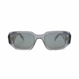 Prada Clear Angular Sunglasses