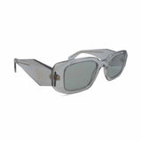 Prada Clear Angular Sunglasses