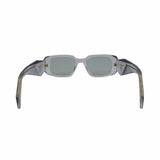 Prada Clear Angular Sunglasses