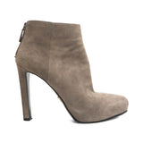 Prada Suede Ankle Boots - Women's 40
