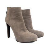 Prada Suede Ankle Boots - Women's 40