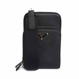 Prada Saffiano Smartphone Crossbody Bag