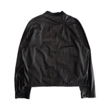 Prada Leather Bomber Jacket - Men's L
