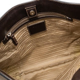 Prada 'Logo Jacquard Canapa Hobo Bag'