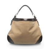 Prada 'Logo Jacquard Canapa Hobo Bag'