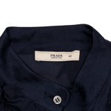 Prada Silk Ruffle Blouse - Women's 40