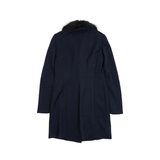 Prada Fur Collar Peacoat - Women's 44