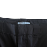 Prada 'Gabardine' Nylon Cropped Pants - Women's 40