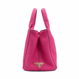 Prada 'Canapa' Small Tote Bag