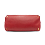 Prada Red Saffiano Tote Bag