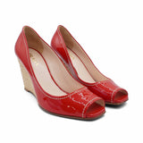 Prada Peep Toe Heels - Women's 36