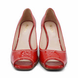 Prada Peep Toe Heels - Women's 36