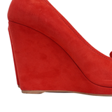Prada Peep-Toe Wedges - Women's 39.5