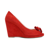 Prada Peep-Toe Wedges - Women's 39.5
