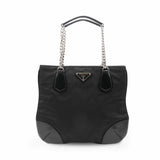 Prada Chain Handle Nylon Bag