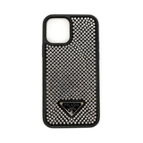 Prada Crystal Embellished iPhone 13 Pro Case