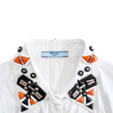 Prada Beaded Blouse - Women's 46
