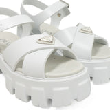 Prada 'Monlith Sandals' - Women's 38