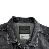 Purple Brand Distressed Denim Jacket - Men's L