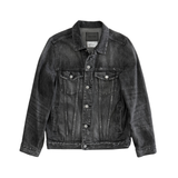 Purple Brand Distressed Denim Jacket - Men's L