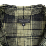 Purple Brand Cotton Tartan Shacket - Men's S