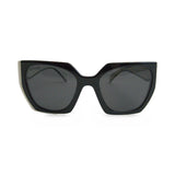 Prada Black Ivory Cat Eye Sunglasses front