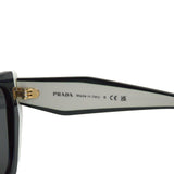 Prada Black Ivory Cat Eye Sunglasses interior detail