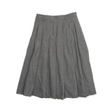 Prada Pleated Midi Skirt - Women's 36