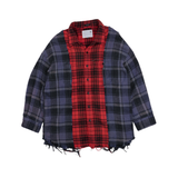 R13 Oversized Flannel Shirt - Men's XS