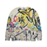 R13 'Graffiti' Sweater - Women's XXS